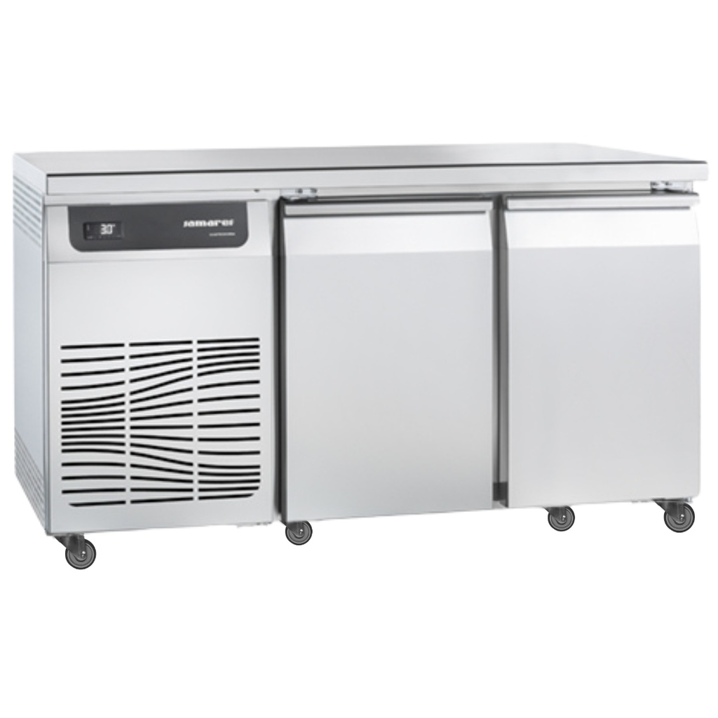 فريزر كاونتر ستيل 150 سم سمارف ايطالي SAMAREF